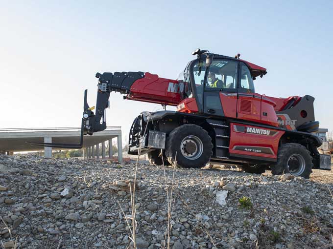 旋转型伸缩臂叉车  MRT-X2145