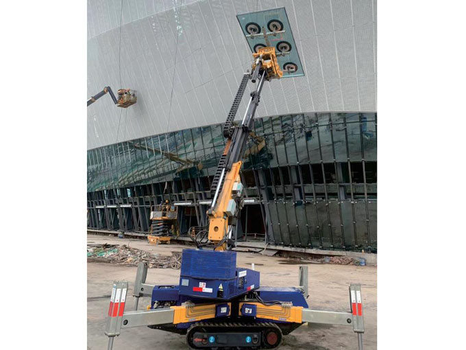 履带式驱动玻璃安装车租赁