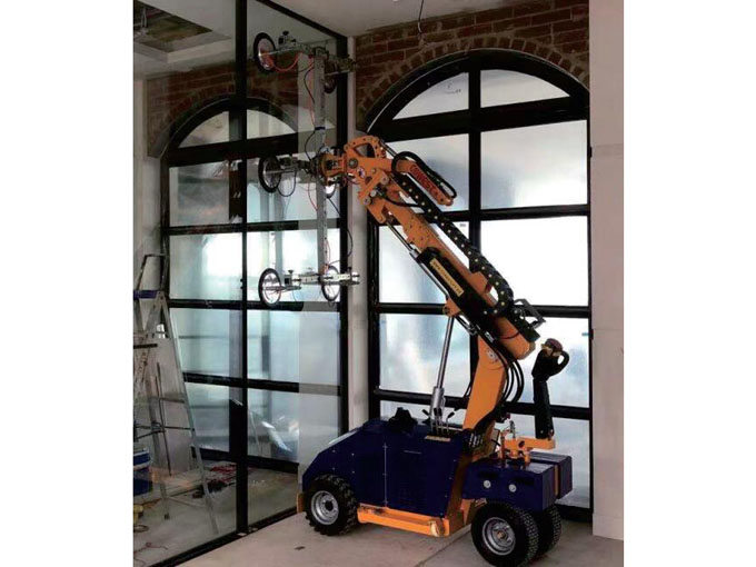 WSR400室内小型玻璃安装