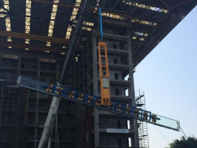 玻璃吸盘租赁施工现场