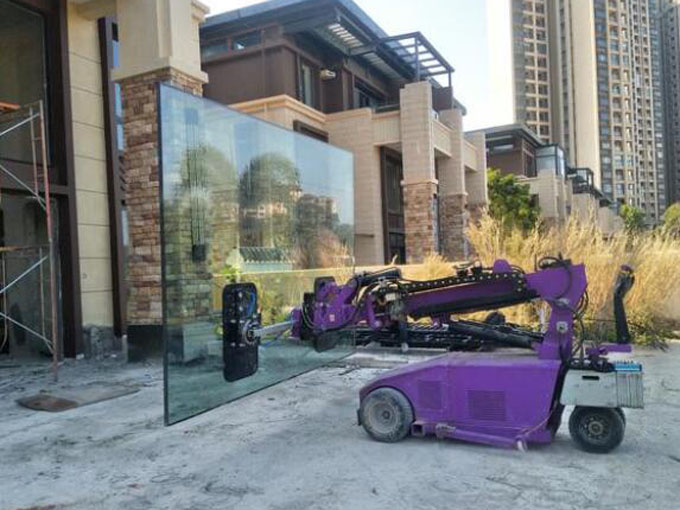 玻璃吸盘租赁施工现场